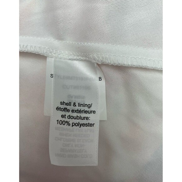 Maurices Floral Dress Women’s S Small White Empire Waist Pleated Knee Length NWT - Picture 11 of 13